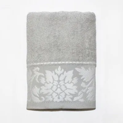 50/90 светлый серый - Полотенце махровое Муза