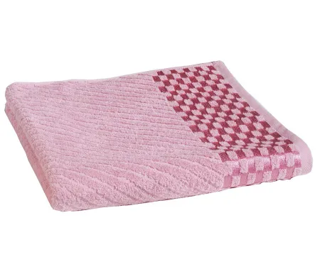 70/130 темно-розовый - Полотенце махровое Арес