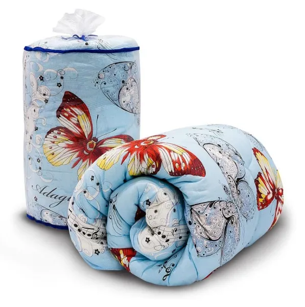 Одеяло полифайбер детское бязь 