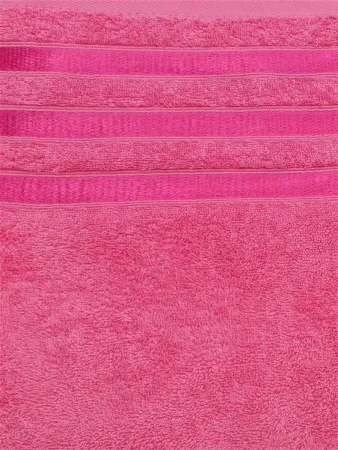 70/130 розовый - Полотенце махровое Тринити