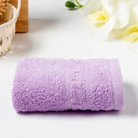 70/130 сиреневый - Полотенце махровое Греция