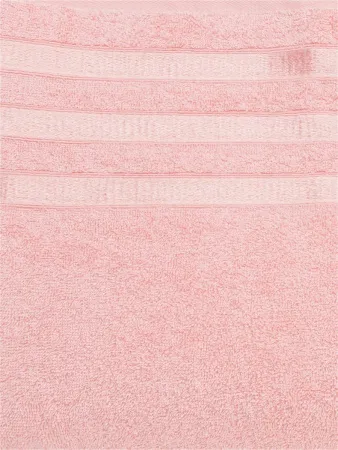 70/130 персиковый - Полотенце махровое Тринити