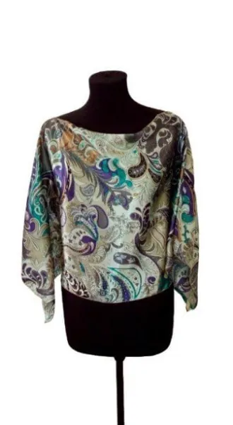 44 зеленый -туника  "Ситара"