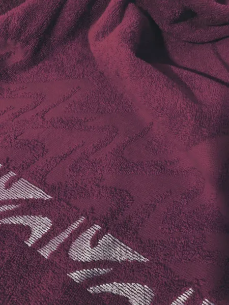 50/90 вишневый - Полотенце махровое Нептун