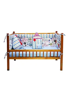 Бортик в кроватку развивающий "Кораблик"