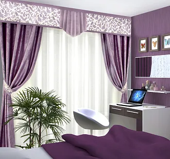 Шторы М141 "Флёр"