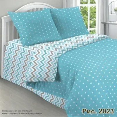 1,5 сп - Постельное белье из поплина "Сплюшка" 2023