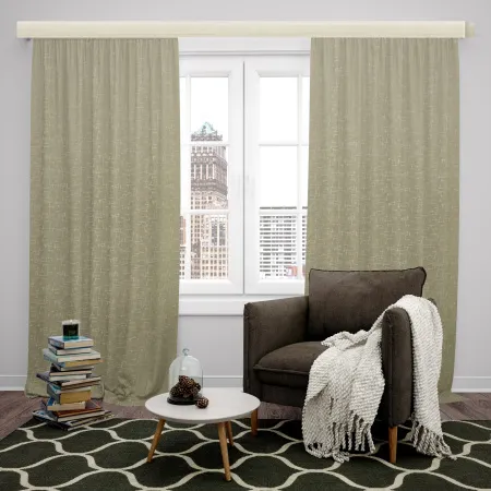 4 м (цвет 13) - Комплект штор "Спокойствие" димаут рогожка жаккард